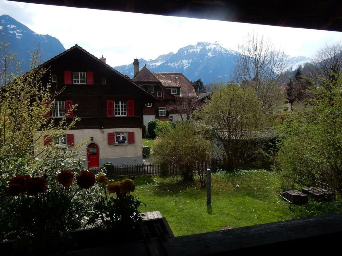 Traditional Swiss-Flat Interlaken Exterior foto
