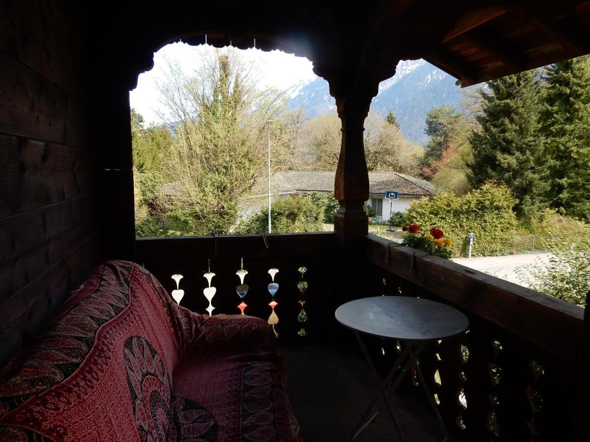 Traditional Swiss-Flat Interlaken Exterior foto